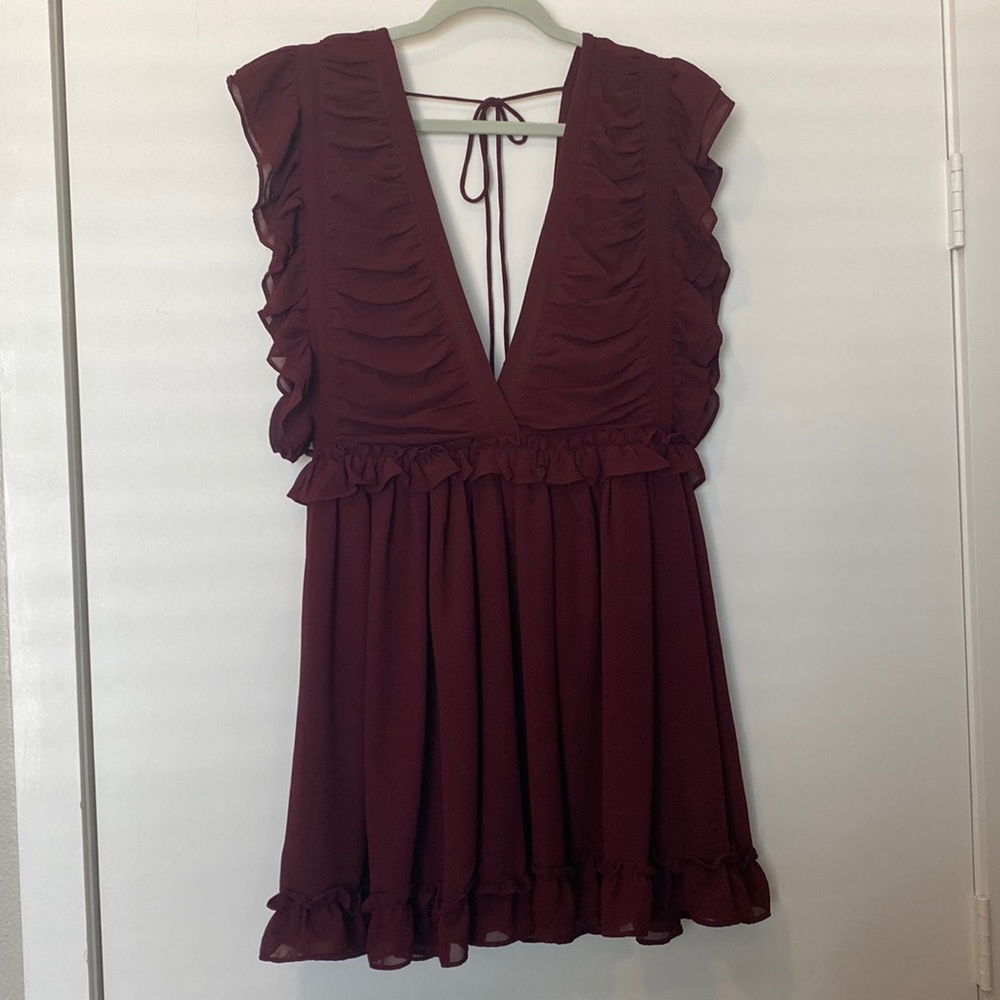 Storia Ruffle Mini Dress